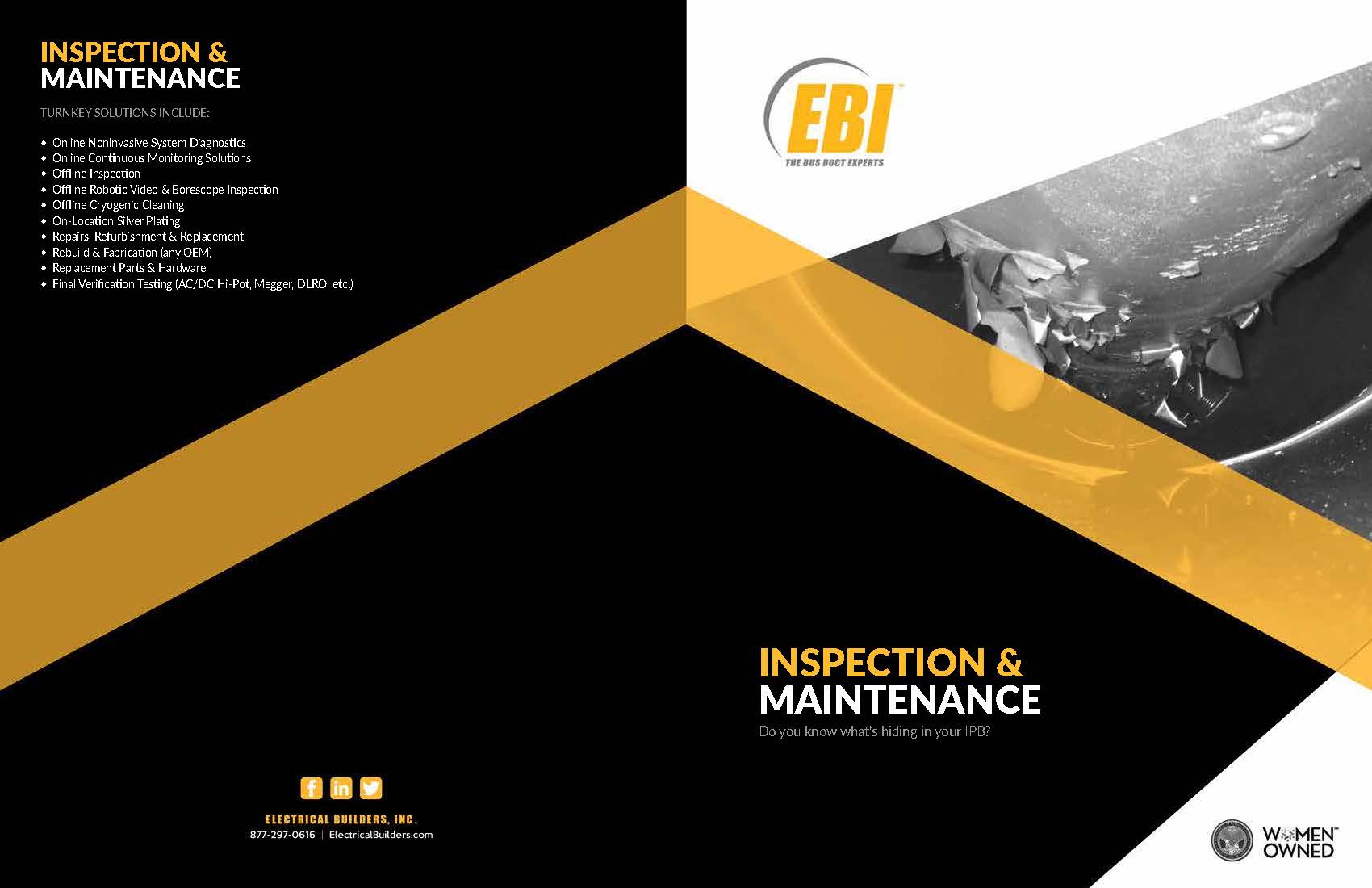 Inspection & Maintenance at Electricity Forum