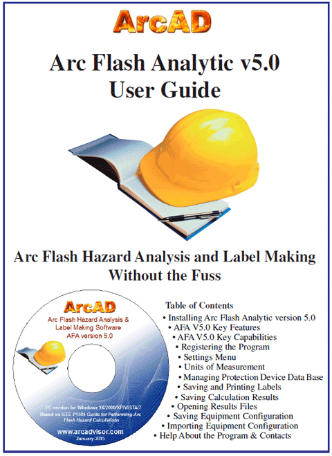 Arc Flash Analytic version 5.0 user guide