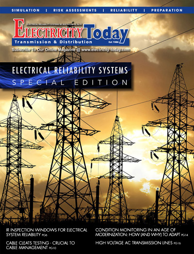 Electricity Today T&D Magazine - Electrical Reliability Systems Special Issue. 2022.