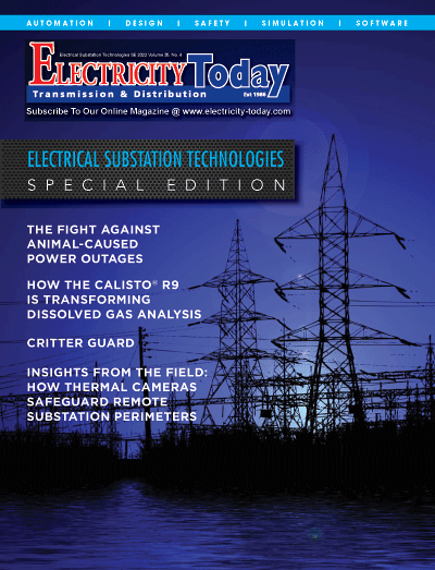 Electricity Today T&D Magazine -  Substation Technologies Special Edition 2022