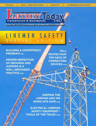 Electricity Today T&D Magazine -  Linemen Safety Special Edition 2022