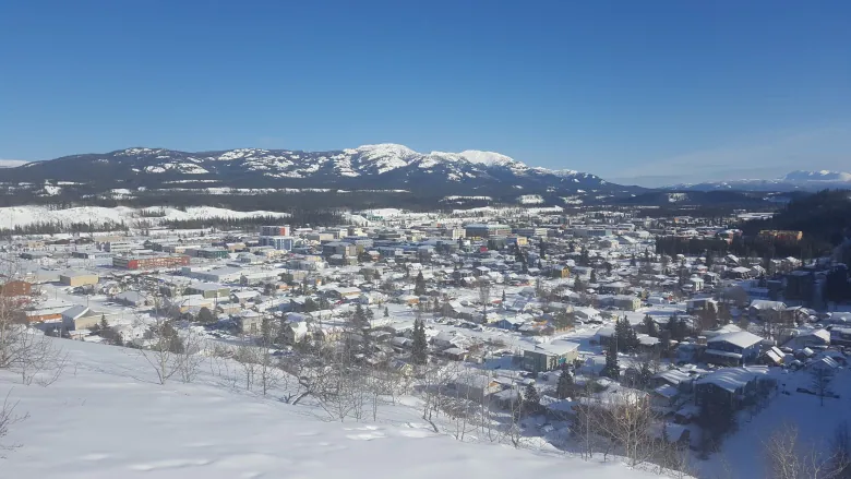 Downtown Whitehorse in winter, March 2020. Yukon has set a new record for electricity demand
